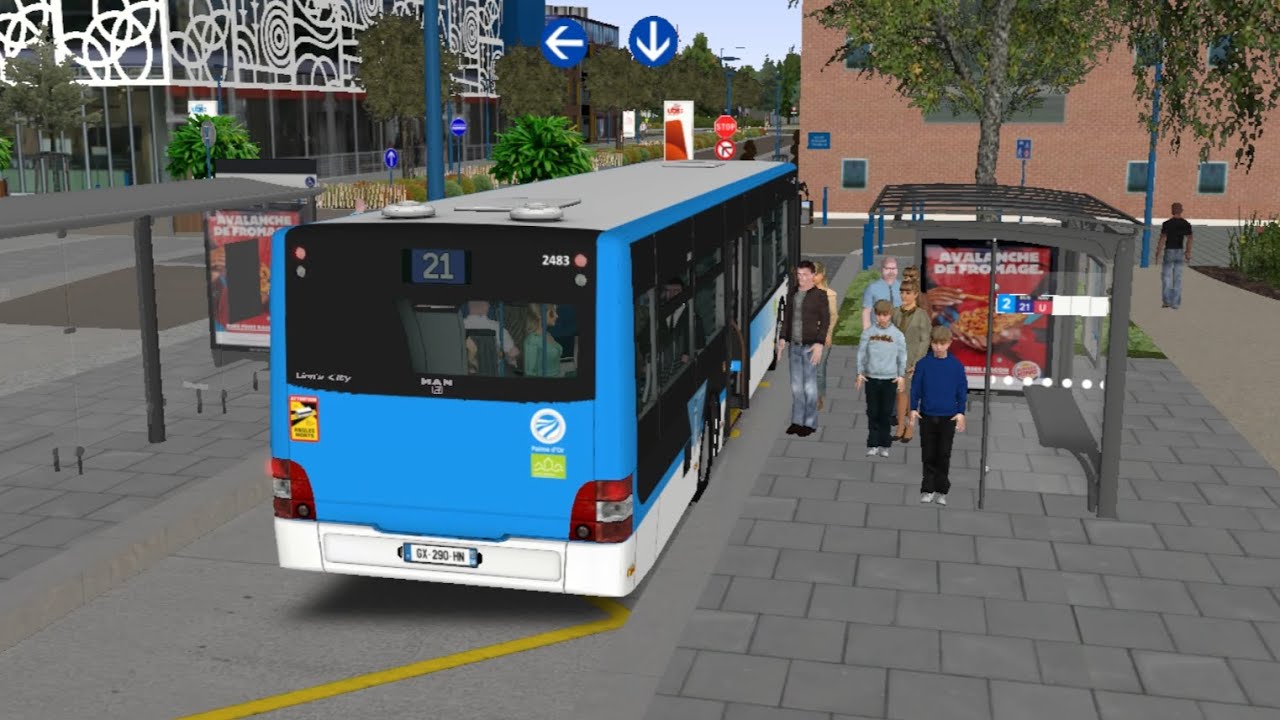 Timelapse Ligne 21 - Man A37 [OMSI 2]