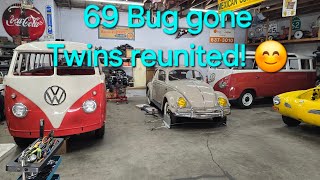 A Day in the Life of Vintage Classic Specialist, Episode 127, the twins reunited, 69 off to paint by Vintage Classic Specialist 354 views 5 days ago 6 minutes, 21 seconds