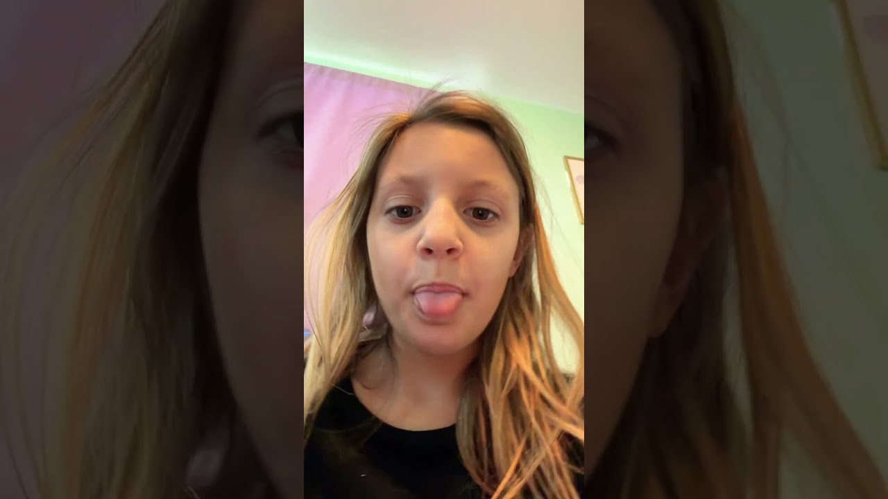 I think you have something on your tongue