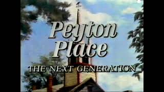 CTV Monday movie 'Peyton Place' bumper from 1985