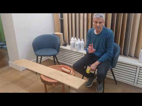 סרטון סט לחידוש וניקוי פרקט. מתאים לפרקט לכה, לפרקט למינציה ולפרקט SPC