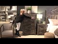 Lynnton rustic brown drawer chest from signature design by ashley