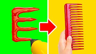 3Dペン、ホットグルー、ポリマークレイ、グリッターなどを使った超ユニークなDIYとクラフト