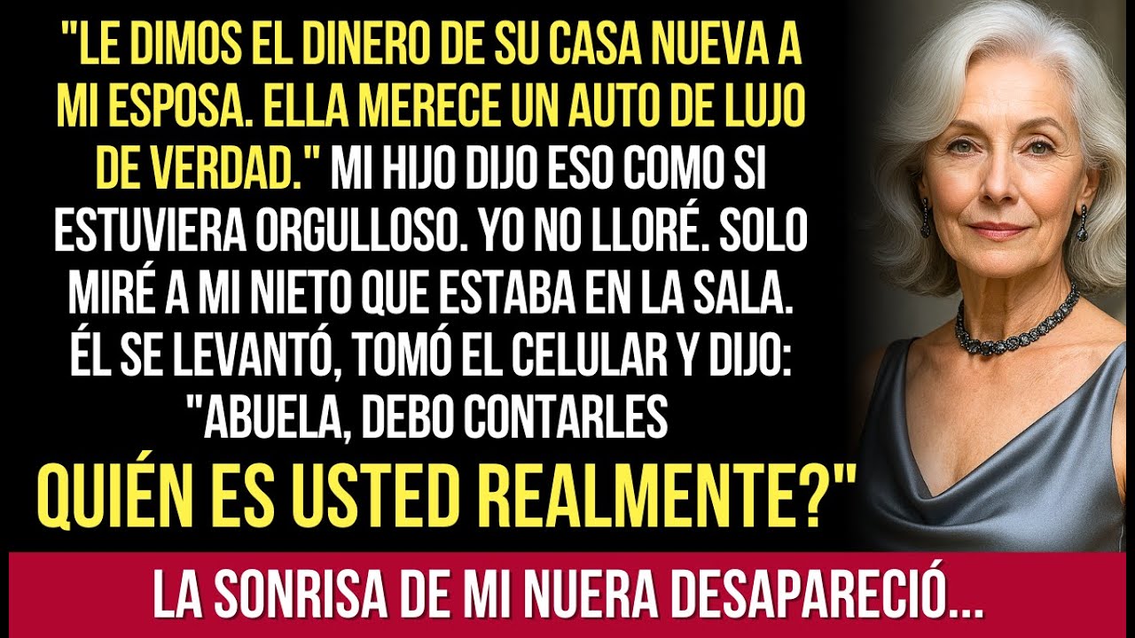 Mi Hijo Dio El Dinero Que Yo Había Guardado A Su Esposa 
