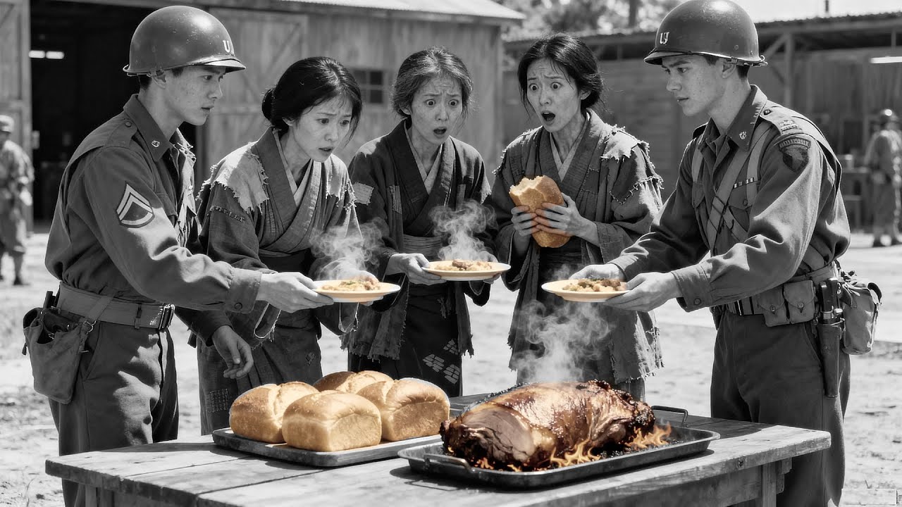 “I Thought Americans Would Starve Us” Japanese Women POWs Stunned When Served Pork and Fresh Bread