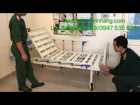 Video Hướng dẫn sử dụng giường bệnh nhân 2 TAY QUAY | Y Tế... - youtube