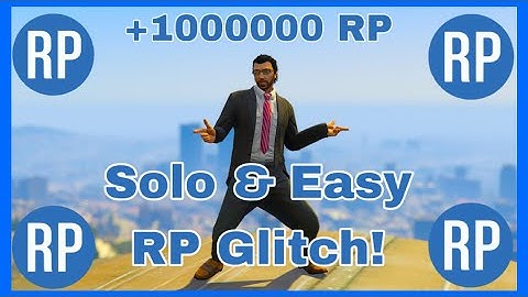 EASY SOLO RP GLITCH! LEVEL UP FAST in GTA 5 (No Requirements!)