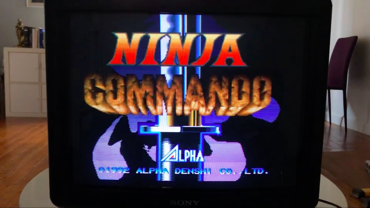 Ninja Commando - ZX Spectrum release by Zeppelin Games Ltd, Original 1989 - ZX-A