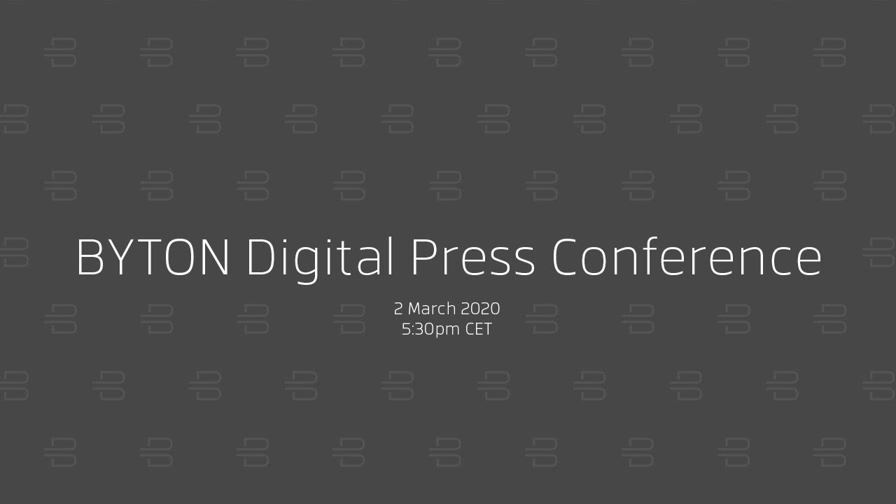 BYTON Digital Press Conference: Europe Sales Strategy