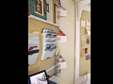 How to Build Hanging Wall File Organizer by betterbuildingsnh.com