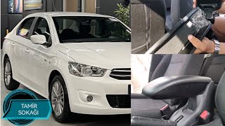 Citroën C-elysee Kırık Kolçak Tamiri.