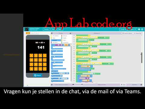 App Lab - Les 4 - Rekenmachine