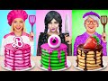 Wednesday vs grandma cooking challenge  cake decorating challenge  kitchen gadgets by turbo team