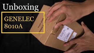 Unboxing Genelec 8010A