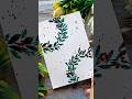 Easy Christmas card ideas/Watercolor technic/Easy tutorial #shortsfeed #christmas #christmasart