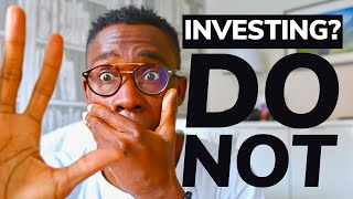 Your investment strategy is probably wrong