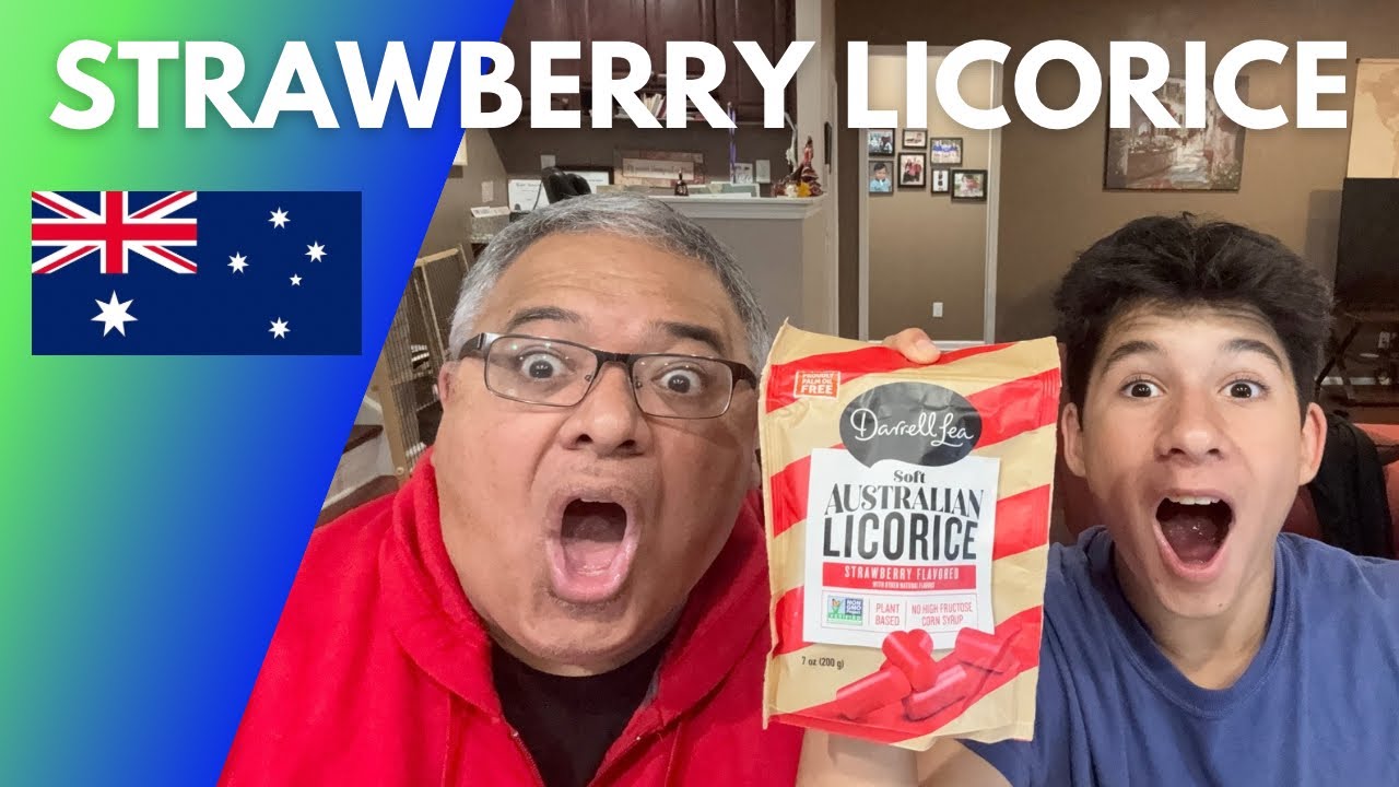 Americans Try Australian Licorice | 🇦🇺Darrell Lea Soft Licorice | Snack Review