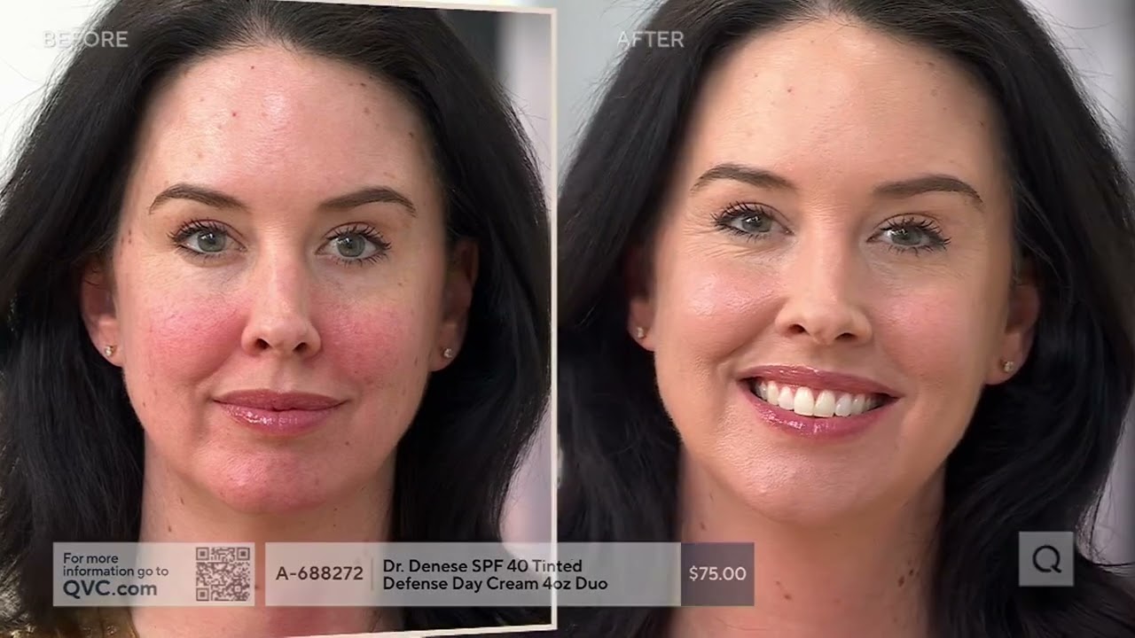 Dr. Denese SPF 40 Tinted Defense Day Cream 4oz Duo on QVC