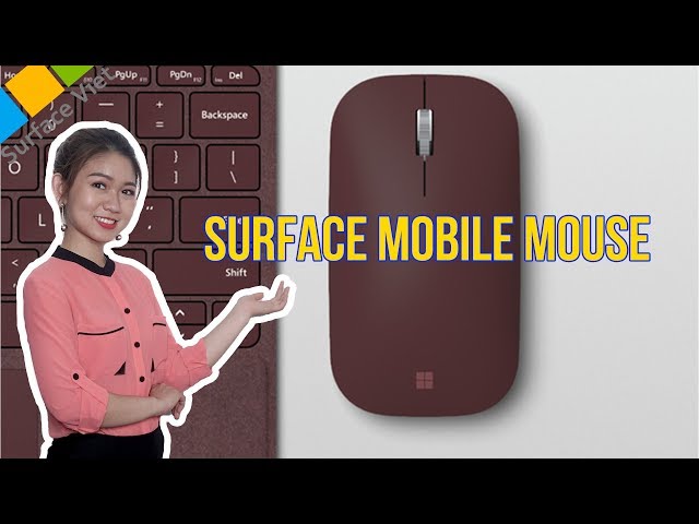 Surface Mobile Mouse - chi tiết con chuột giá rẻ của Surface