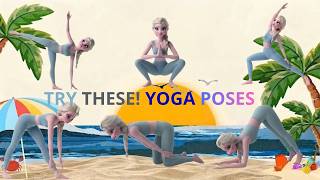 Easy Yoga Poses for Beginners | Full Body Stretch