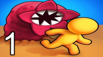 Sandworms - Gameplay Walkthrough Part 1 All Levels (Android, Ios)