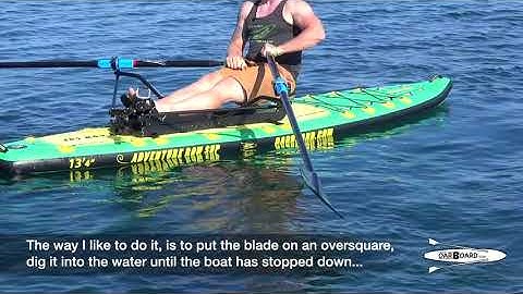Stop your boat more effectively: Rowing Basics with Adam Kreek, gold medal Olympian
