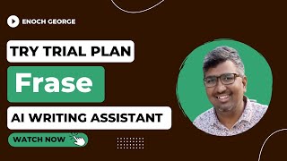 Frase.io - AI Writing Assistant - Try Trail Plan