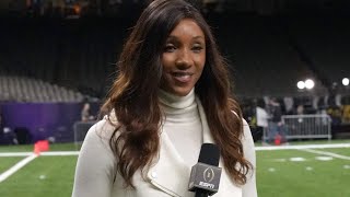 ESPN's Maria Taylor responds to radio host who criticized her 'MNF' outfit