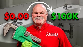 How to go from $0 to $100k/Year Plumbing With NO Experience