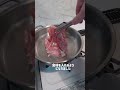 ステンレスで食材がくっつかない方法 #料理#料理動画 #ytshorts