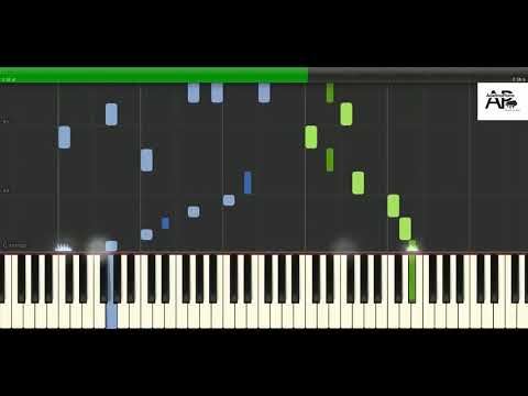 Eugen Doga - Gramofon Waltz | Adelina Piano Synthesia tutorial
