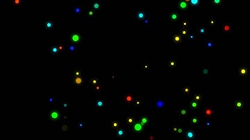 【video footage】101 particle【はじけるパーティクル】