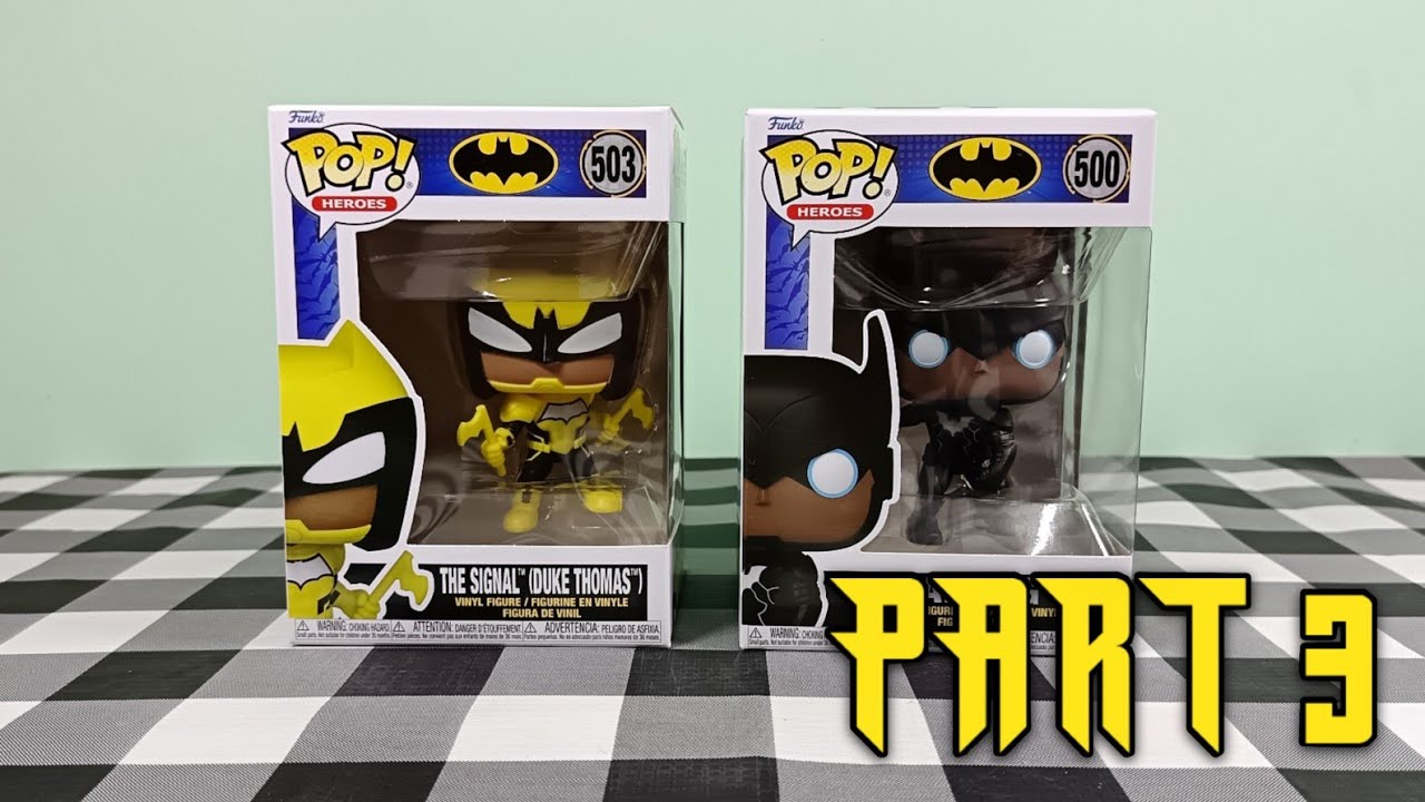 THE SIGNAL (DUKE THOMAS) & BATWING / BATMAN JOKER WAR FUNKO POP ...