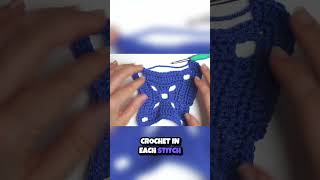 Master the Art of Granny Squares  Crochet: The FALLOUT Square! #crochet #grannysquare #fallout