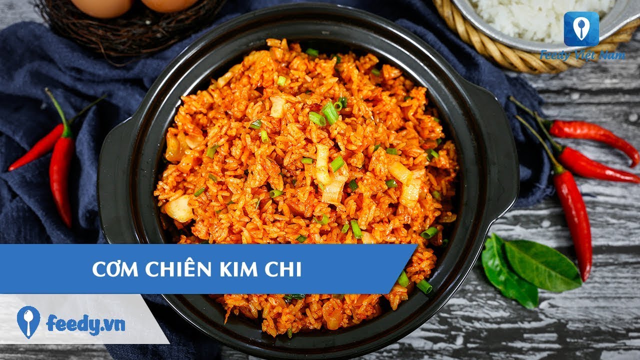 Cách làm cơm trộn kim chi Hàn Quốc cay nồng cực ngon tại nhà