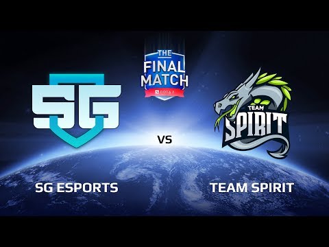 SG eSports vs Team Spirit, Game 1, The Final Match LAN-Final, Play-Off