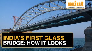 India’s First Glass Bridge Over Sea Inaugurated In Tamil Nadu | Key Features & Cost | Watch screenshot 4