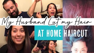 I Let My Husband Cut My Hair Quarantine Haircut