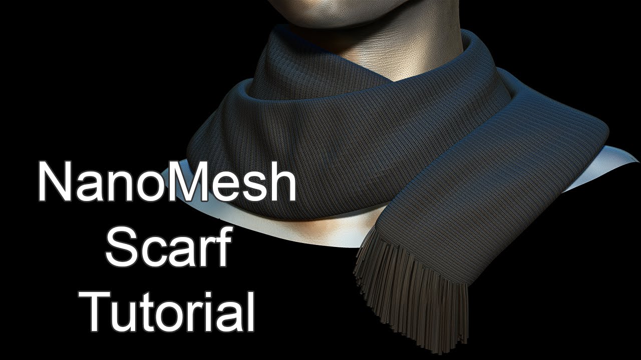 zbrush scarf