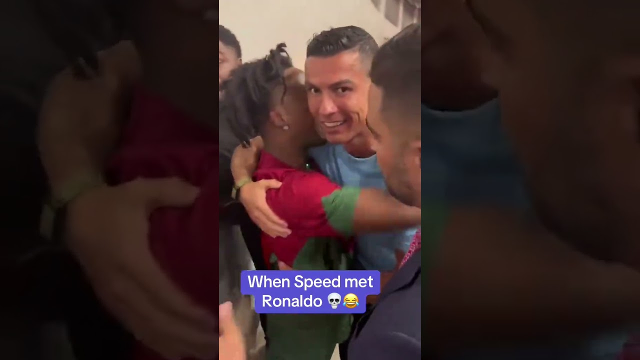 iShowSpeed was shook šš (via @IShowSpeed/TT)