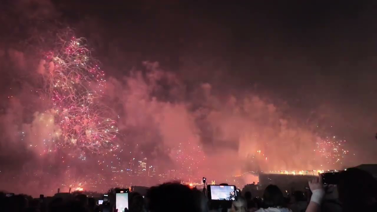 Observatory Hill - Sydney NYE Fireworks 2025