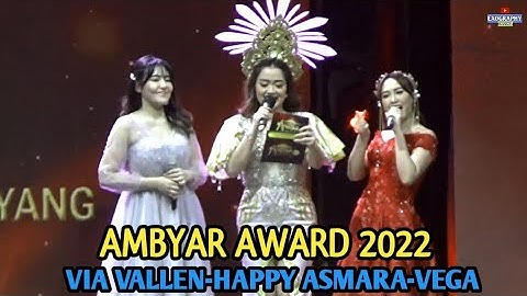 TRIO CANTIK - VIA VALLEN x HAPPY ASMARA x VEGA | AMBYAR AWARDS 2022 LIVE PONOROGO