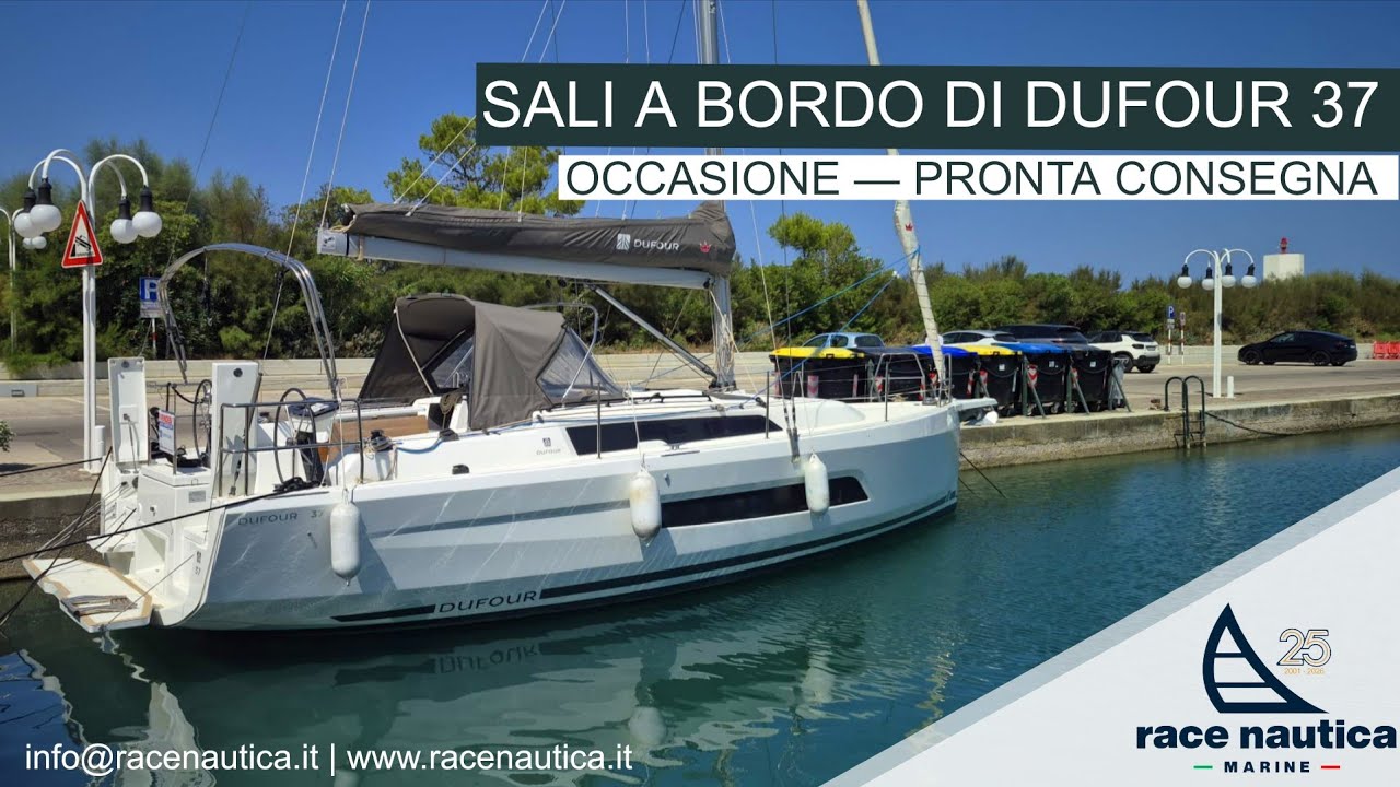 ⁣SALI A BORDO DI DUFOUR YACHTS 37 - VERSIONE INTERNI IN ROVERE | RACE NAUTICA MARINE
