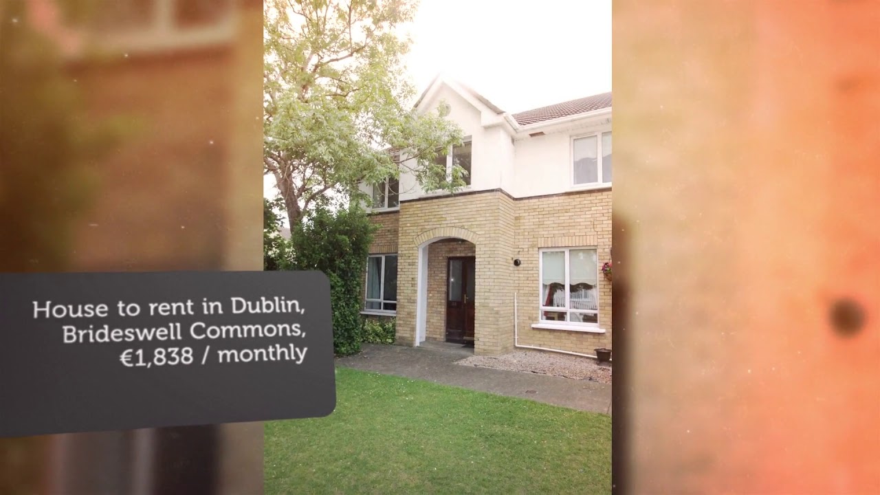 House to rent in Dublin, Brideswell Commons, €1,838 / monthly YouTube