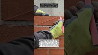 HOW TO CUT BRICKS ACCORDING TO LINES: Accurate with Pencil & Mason's Line!