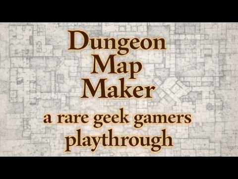 Rare geek gamers playthrough: Dungeon Map Maker