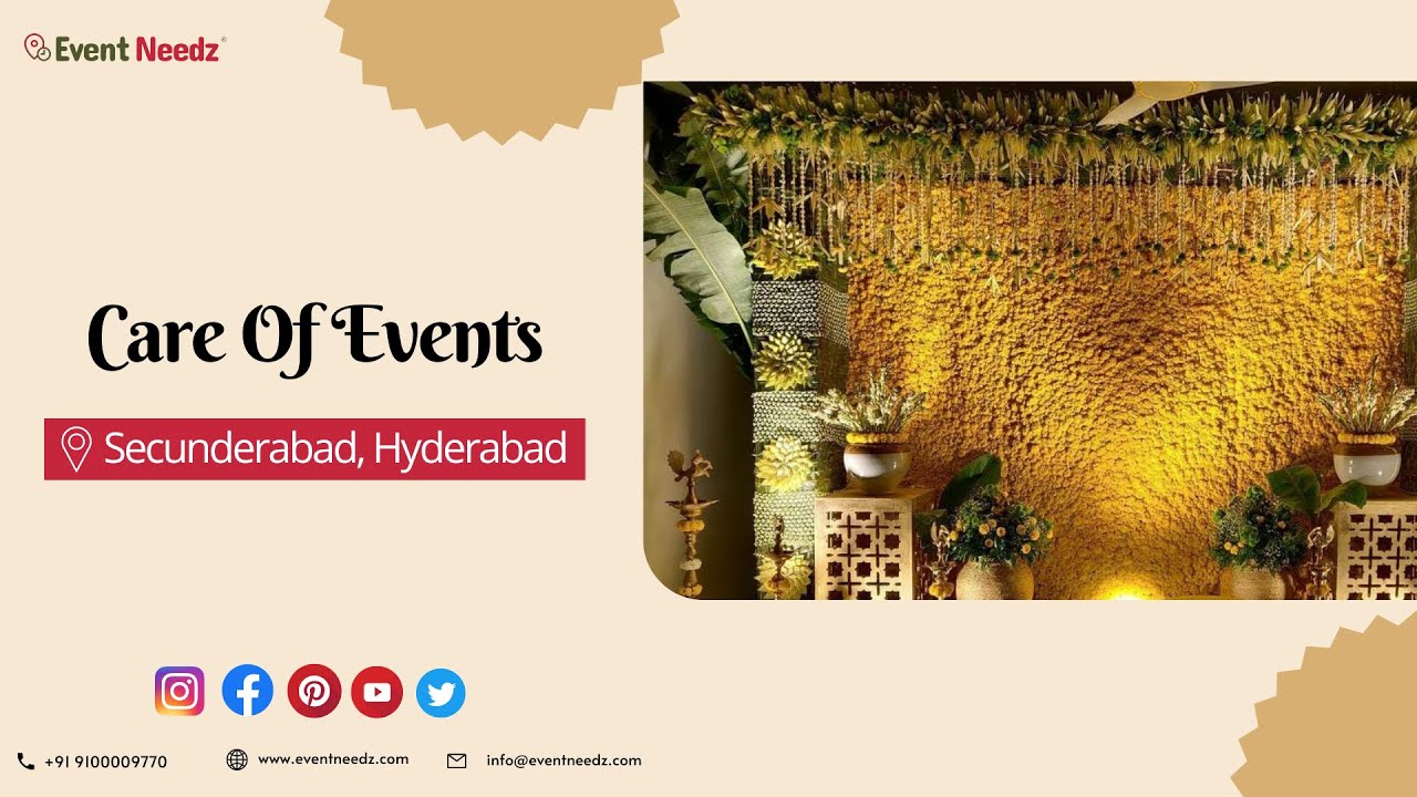 Care of Events | Decorator in Secunderabad, Hyderabad | Event Needz ...