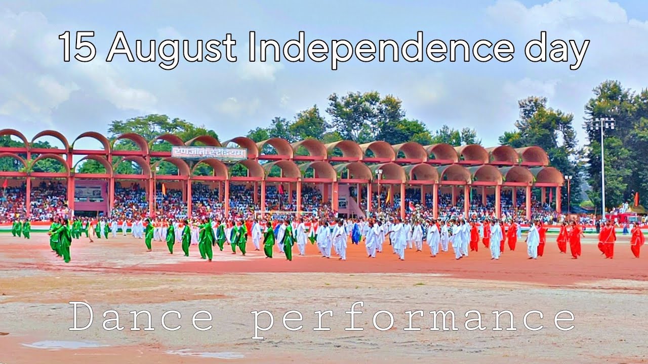 15 August 2024 Independence day Dance performance Ranjita Stadium ...