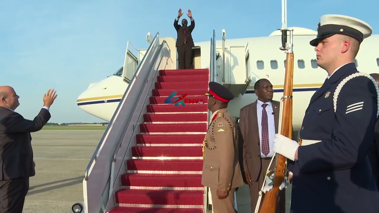 President Ruto Flying back to Kenya after a successful tour to USA!!