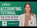 Odoo 19 Accounting Tutorial | How to Set Up Chart of Accounts & Taxes